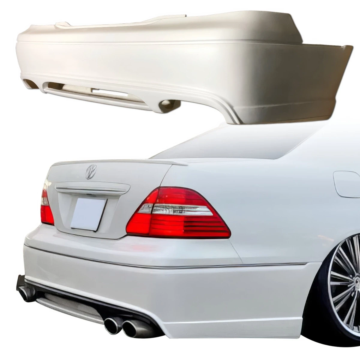 FRP JBDN Rear Bumper > Lexus LS430 (UCF31) 2004-2006 - 110851