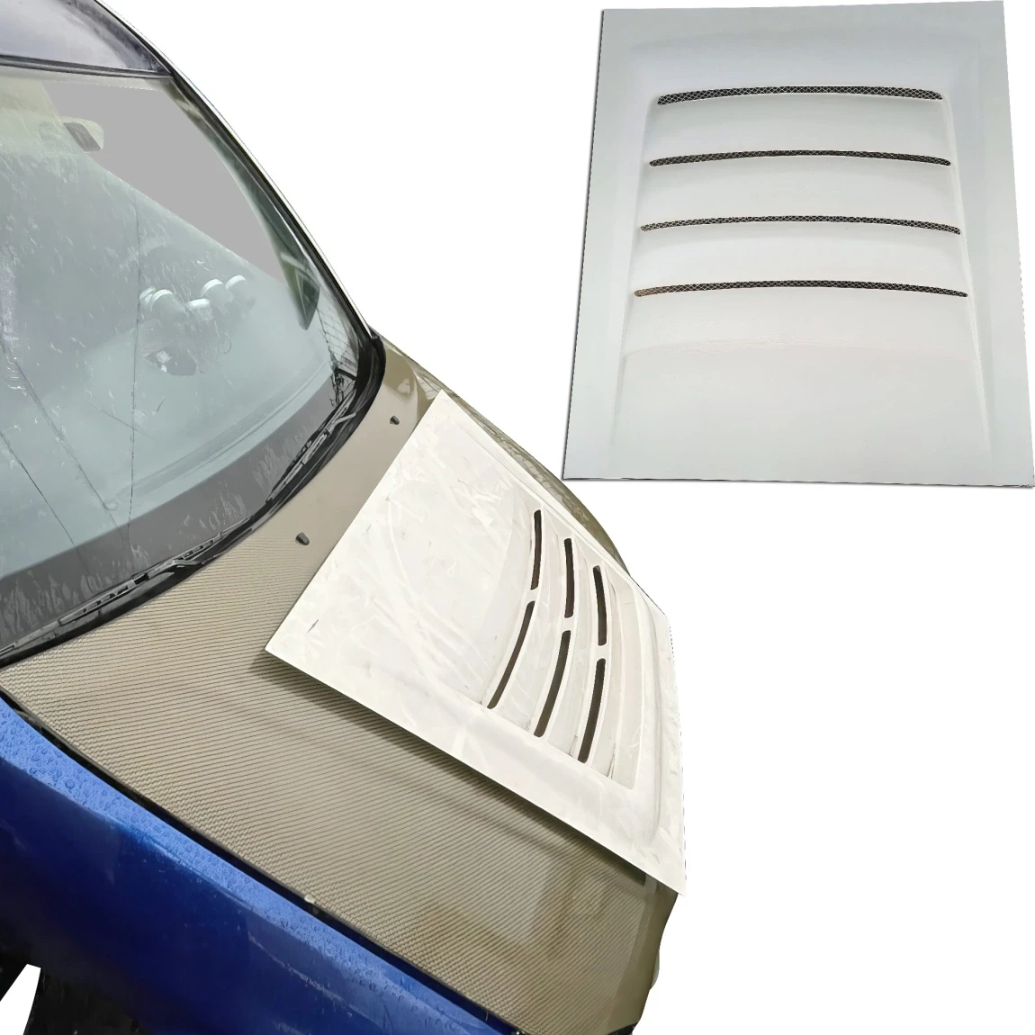 FRP DMA Rounded Hood Scoop > - > Universal - 110865