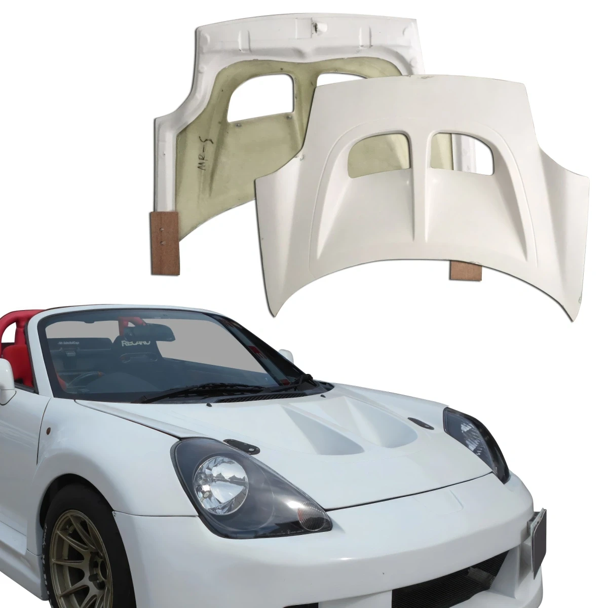 FRP EXIG Hood Frunk (front) > Toyota MRS MR2 Spyder 2000-2005 - 118940