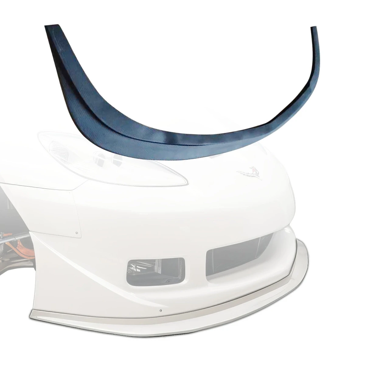 FRP OER GT3 Front Lip Valance > Chevrolet Corvette (C6) 2005-2013 - 118975