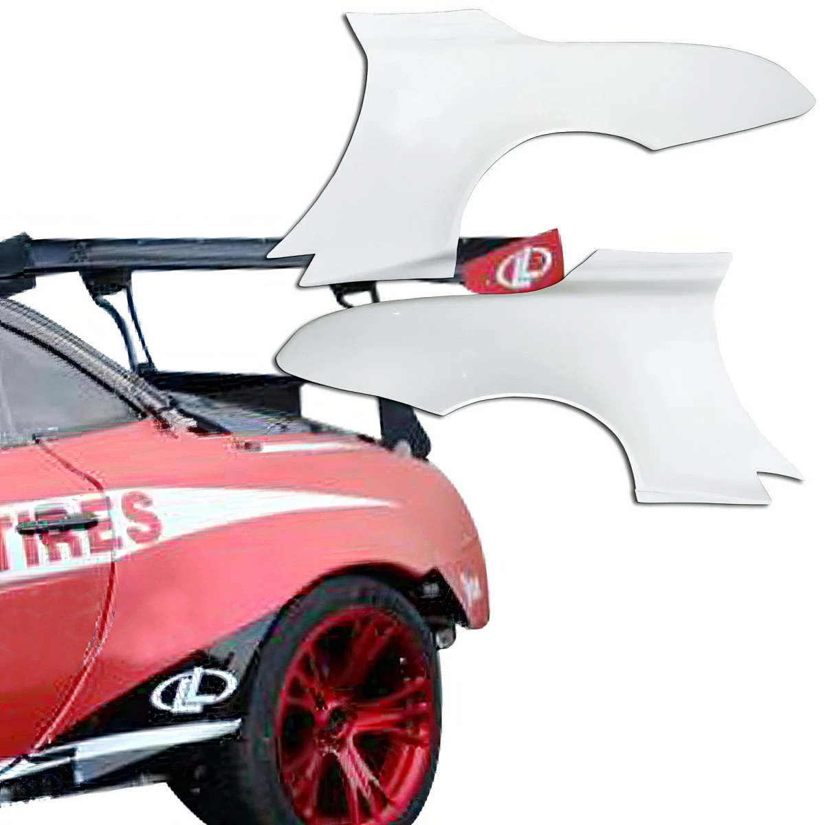 ModeloDrive FRP ATIR Wide Body Fenders for Lexus SC430 (2002-2010)