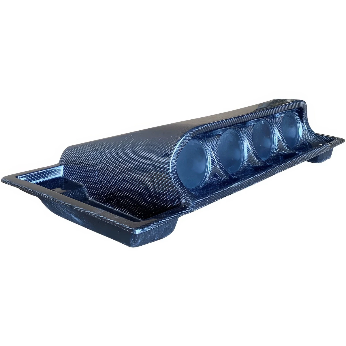 Hummer H2 Carbon Fiber Fog Light Hood Panel Housing (2003-2009)