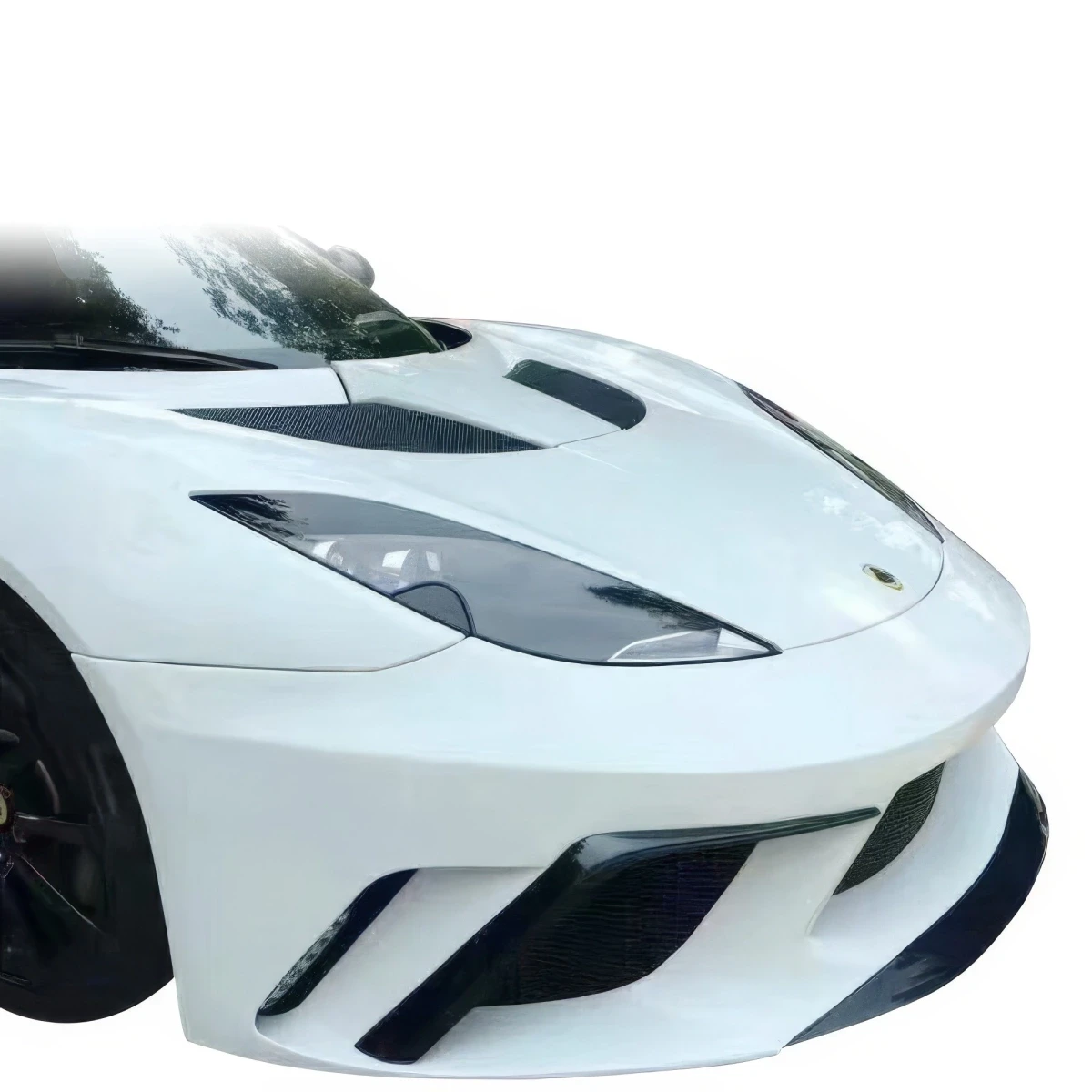 ModeloDrive FRP GTE Front Bumper 3pc > Lotus Evora 2011-2021