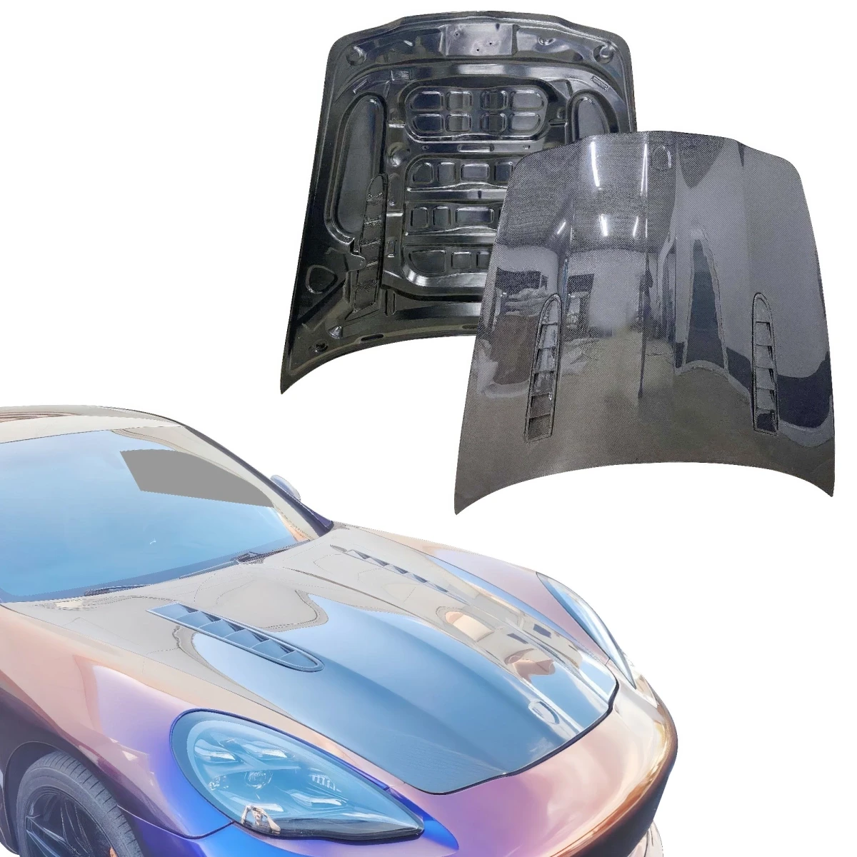 Carbon Fiber MASO Hood > Porsche Panamera (970) 2010-2015 - 120025