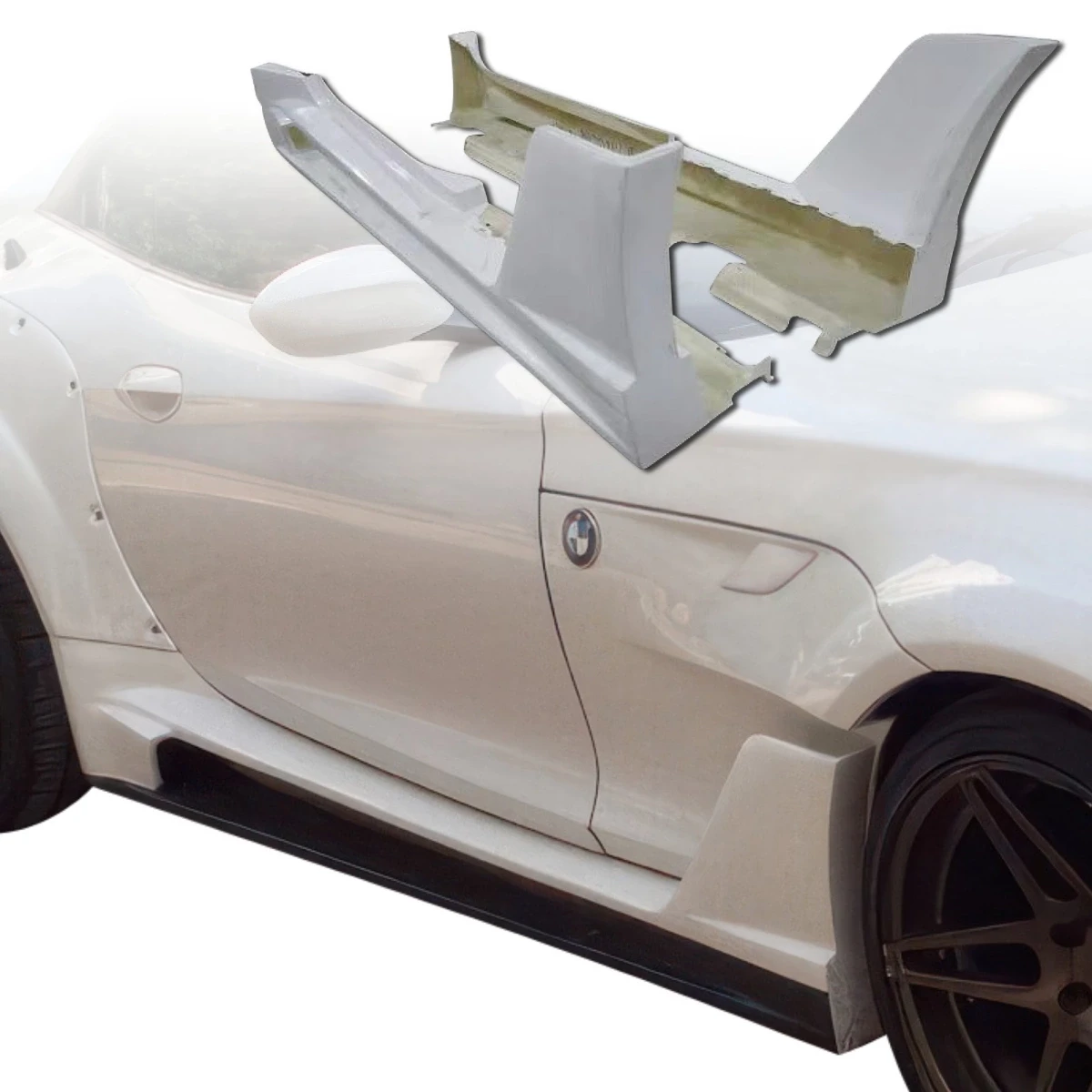 FRP LVL Wide Body Side Skirts > BMW Z4 (E89) 2009-2016 - 120038