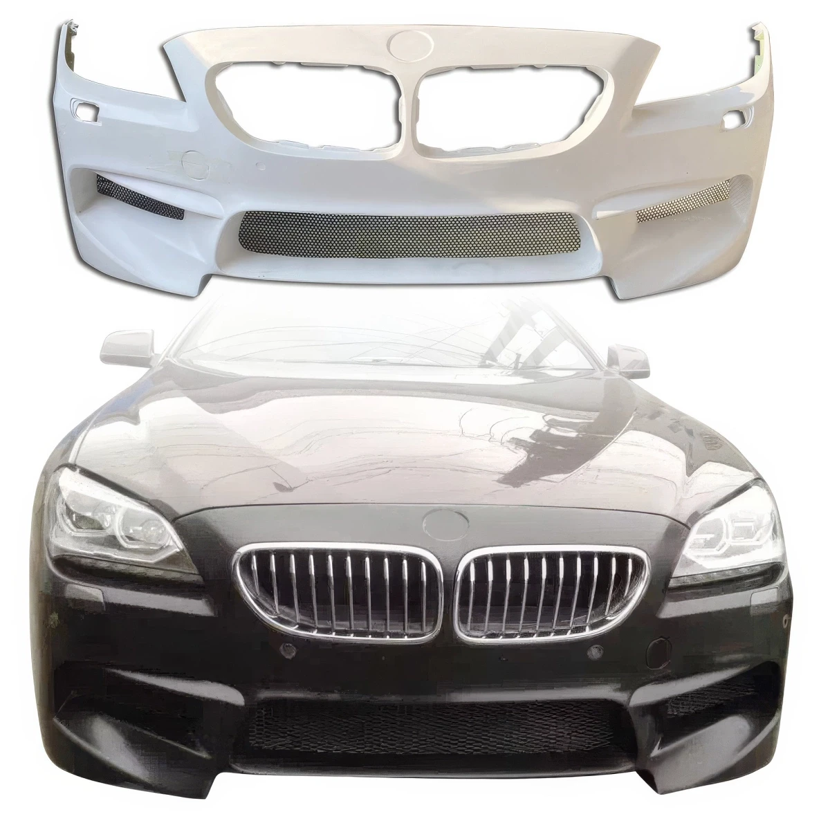 FRP M6-Style Front Bumper > BMW 6-Series (F06 F12 F13) 2011-2019 - 120054