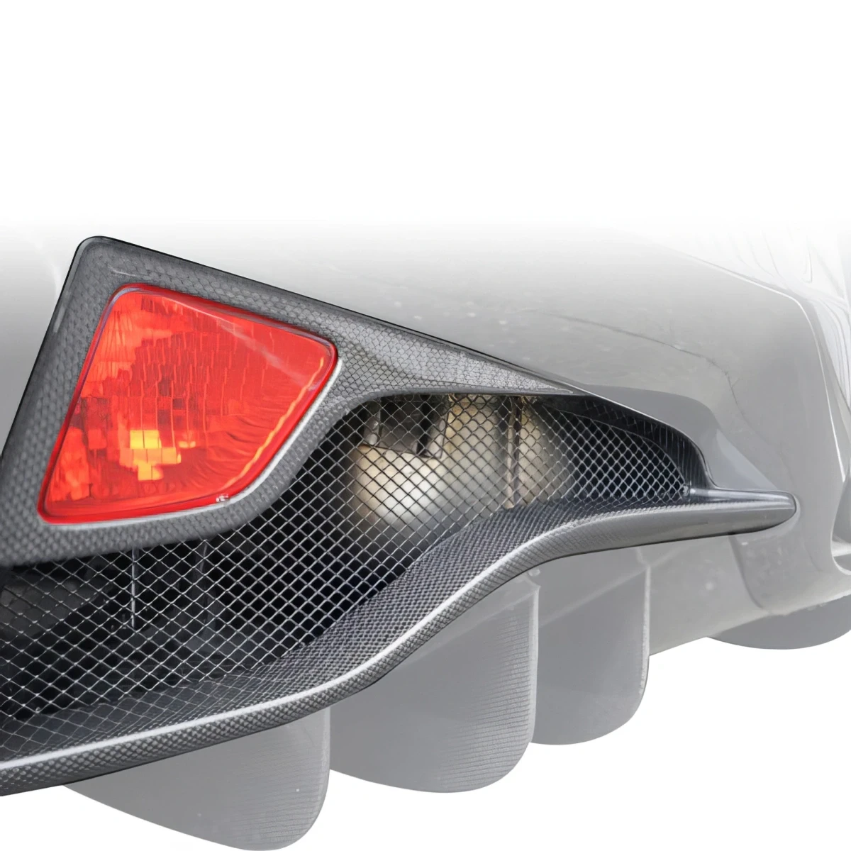 Carbon Fiber OER Rear Diffuser /w Garnishes > Ferrari 458 2010-2015 - 120065