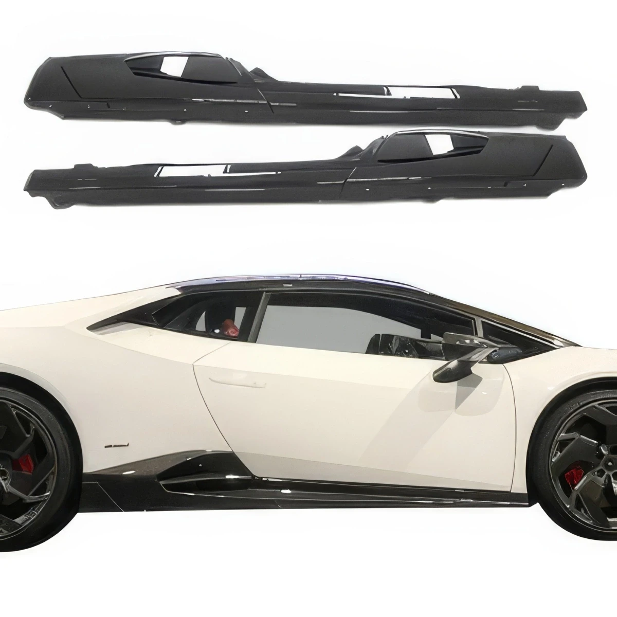 Carbon Fiber MASO Side Skirts > Lamborghini Huracan 2014-2019 - 120081