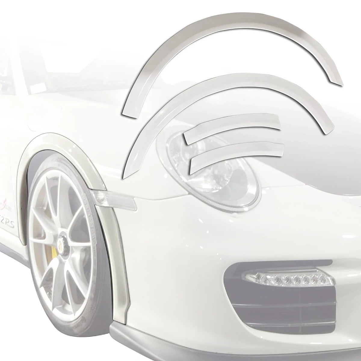 FRP GT2 RS Turbo Wide Fender Flares (front) 4pc > Porsche 911 (997) 2005-2012 - 120105