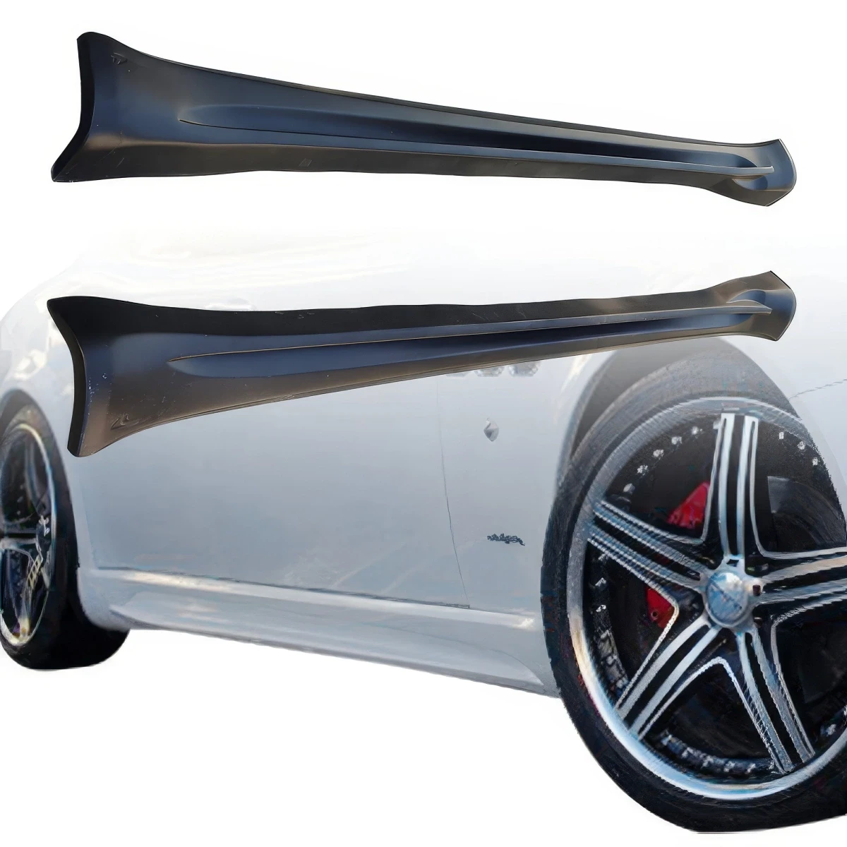FRP WAL Side Skirts > Maserati Quattroporte 2005-2008 - 120115