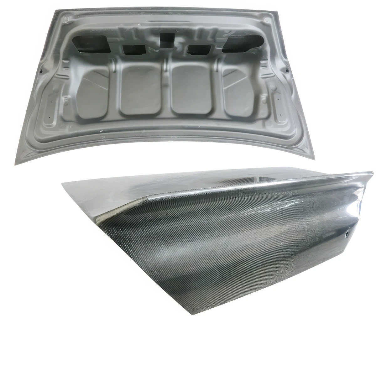 Carbon Fiber CSL Duckbill Trunk > Mitsubishi Evolution EVO8 EVO9 2003-2006> 4dr - 120208