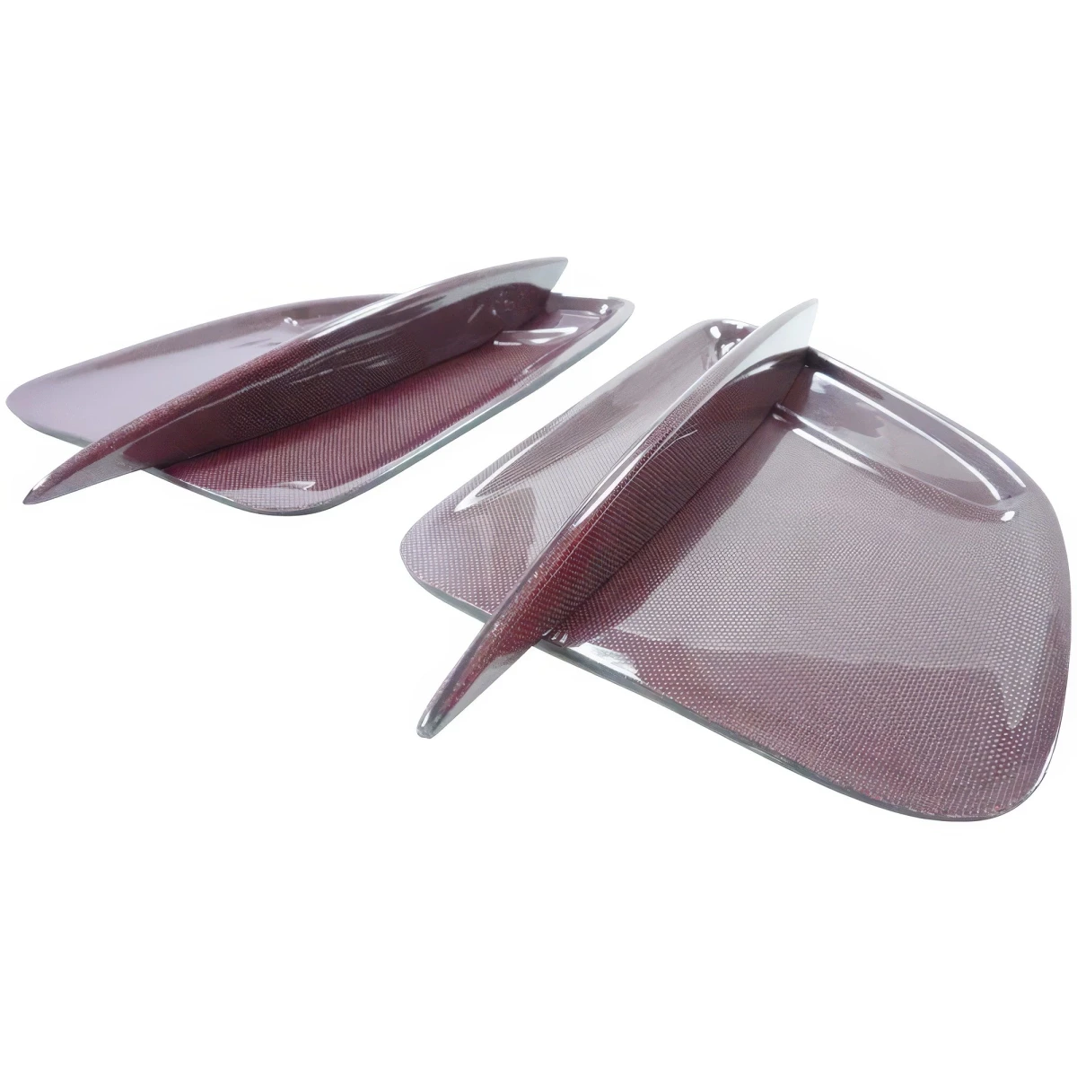 Carbon Fiber BLK-GT Hood Accents > Mercedes-Benz SLS AMG (R197) 2011-2014 - 120223