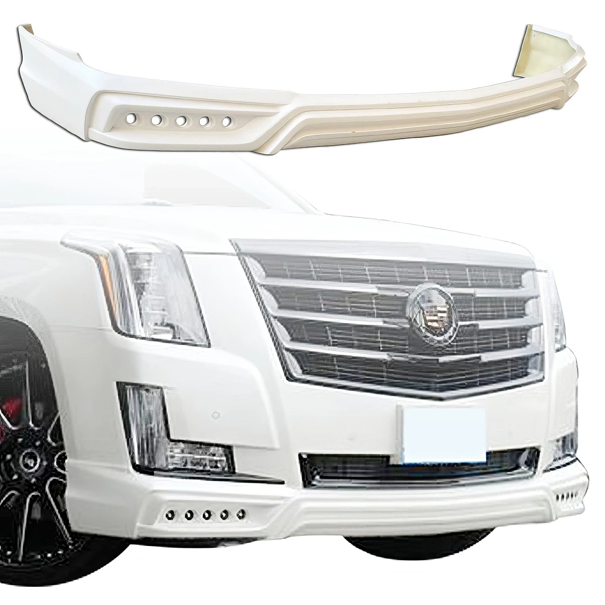 FRP SFO ZD2 Front Lip Valanace > Cadillac Escalade 2015-2020 - 120259