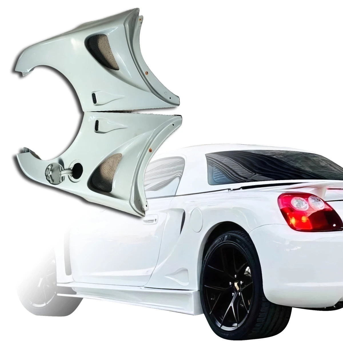FRP MCRA v1 Wide Body Fenders (Rear) > Toyota MRS MR2 Spyder 2000-2005 - 120299