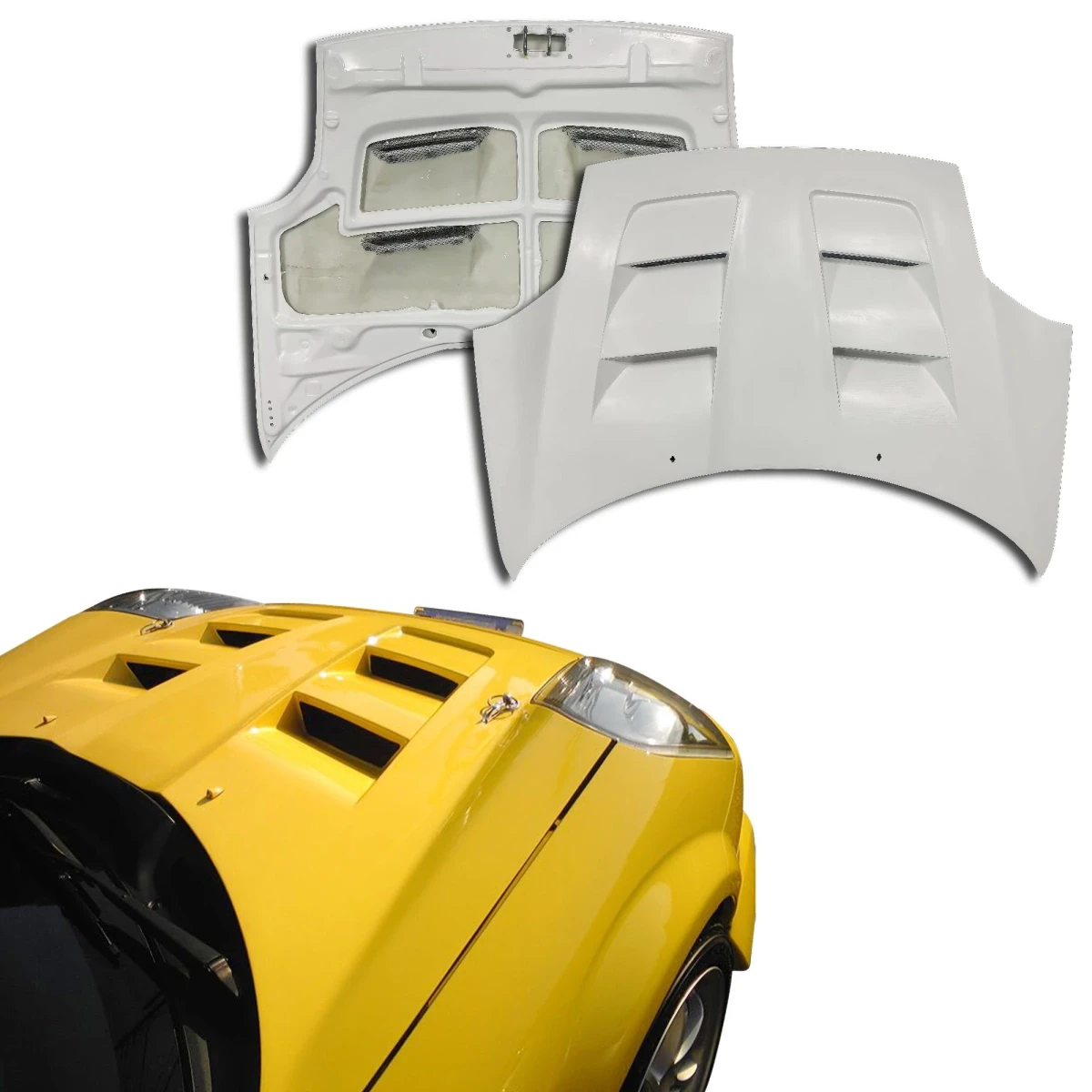 FRP WDS BAND Frunk Hood (front) > Toyota MRS MR2 Spyder 2000-2005 - 120316