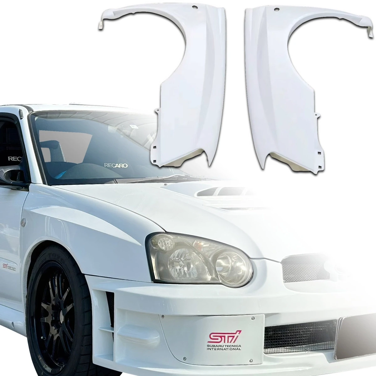 FRP LS WRC Wide Body Fenders (front) > Subaru Impreza WRX 2004-2005 > 2/4/5dr - 120340