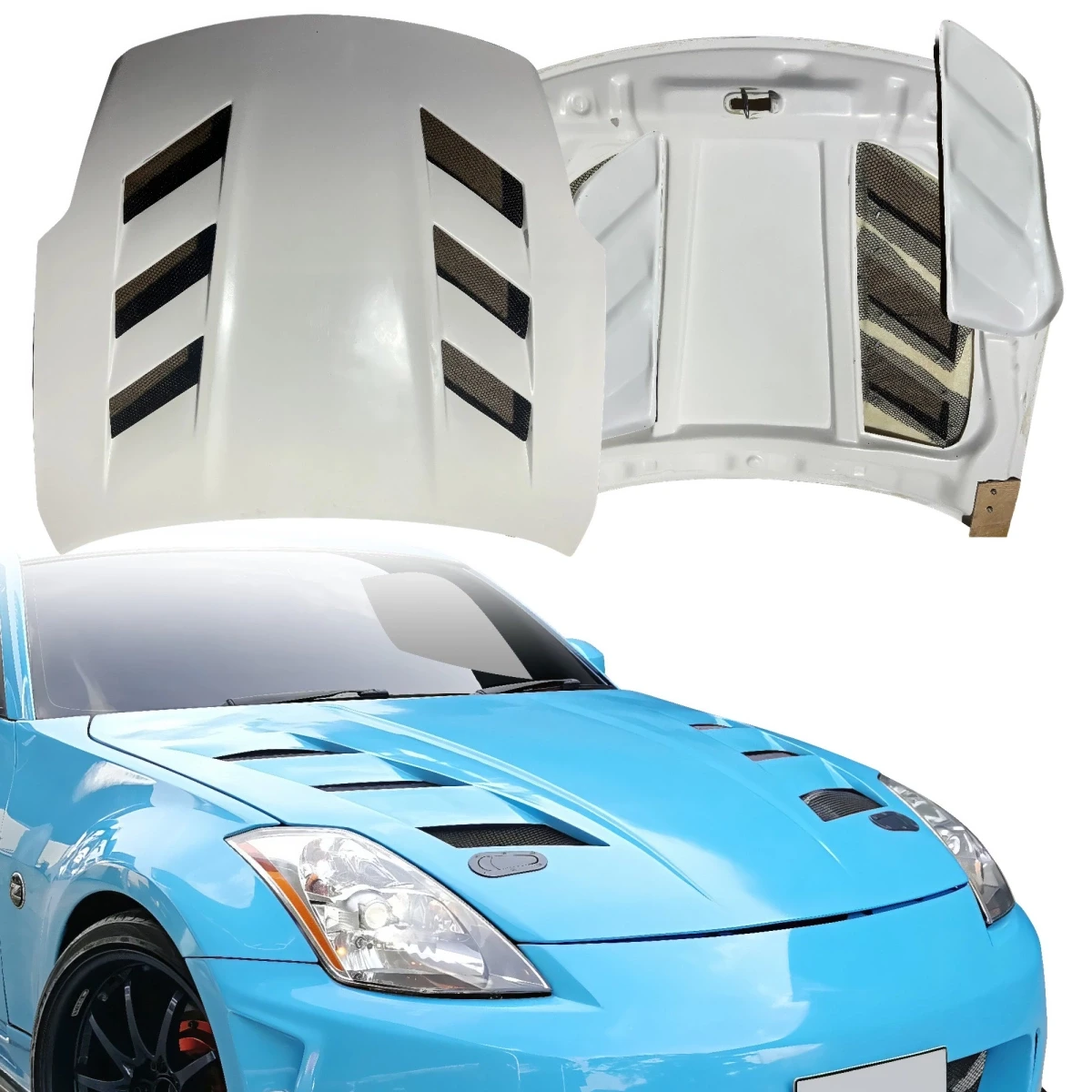 FRP AMU v1 Hood > Nissan 350Z (Z33) 2003-2006 - 120366