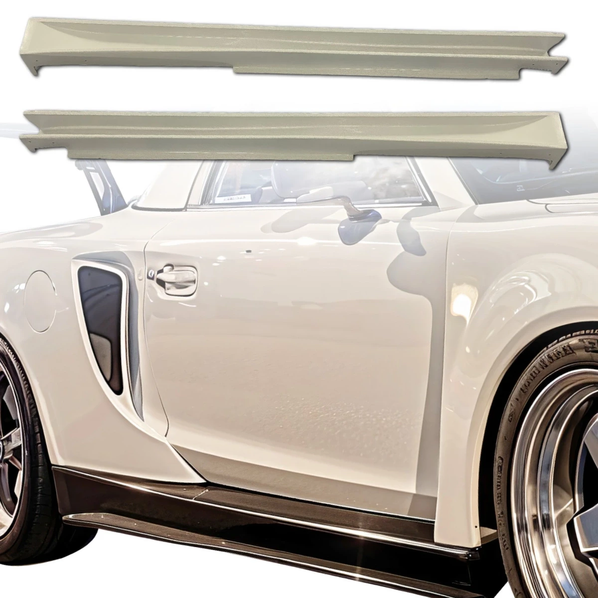 FRP WSPO GT Wide Body Side Skirts > Toyota MRS MR2 Spyder 2000-2005 - 120426