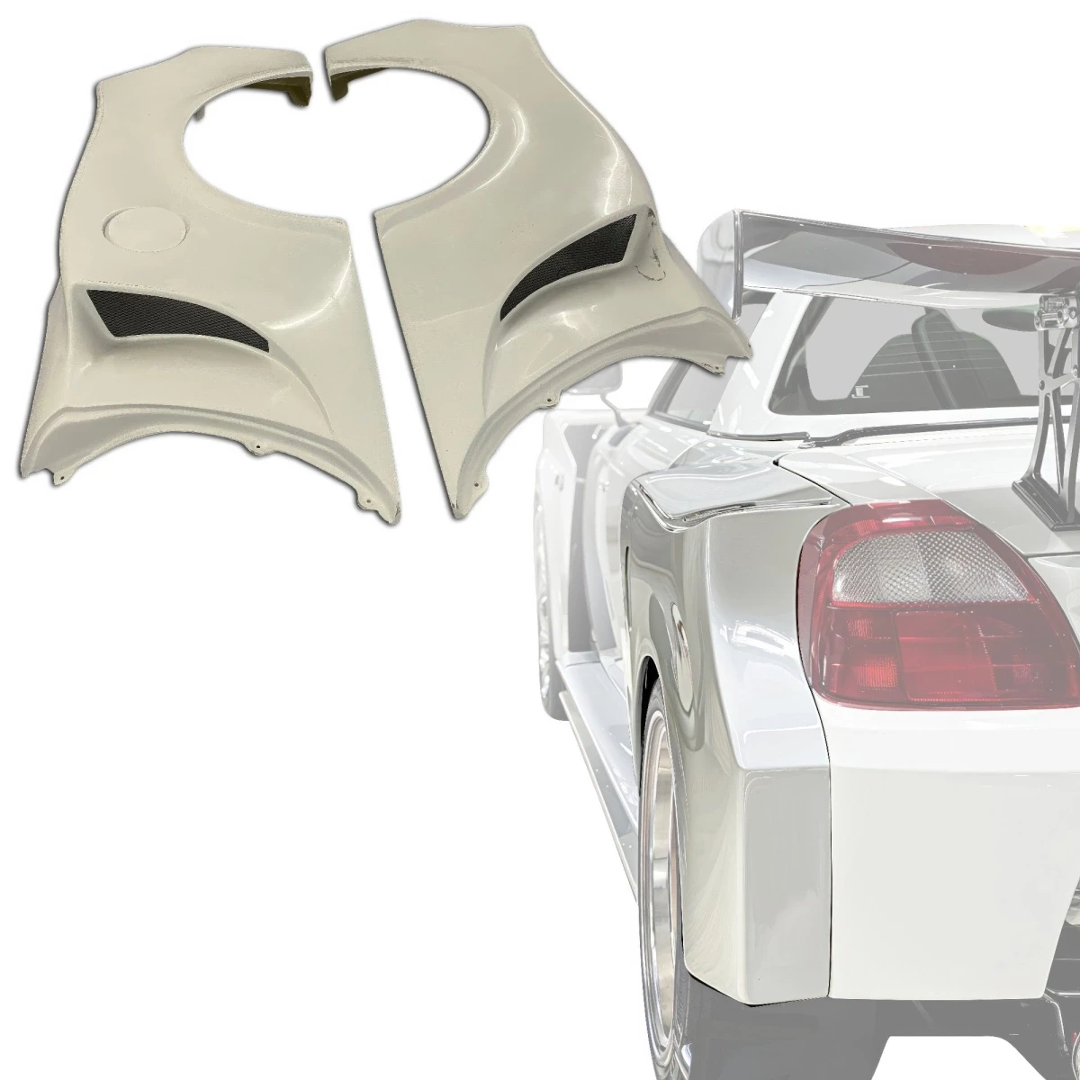 FRP WSPO GT Wide Body Fenders (rear) > Toyota MRS MR2 Spyder 2000-2005 - 120427