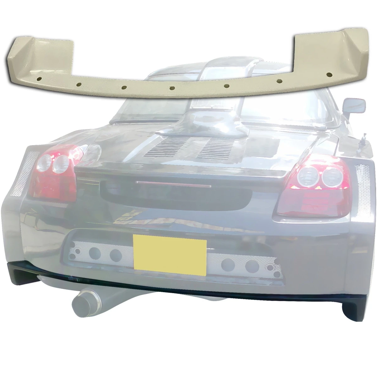 FRP WSPO GT Wide Body Rear Diffuser (optional) > Toyota MRS MR2 Spyder 2000-2005 - 120429