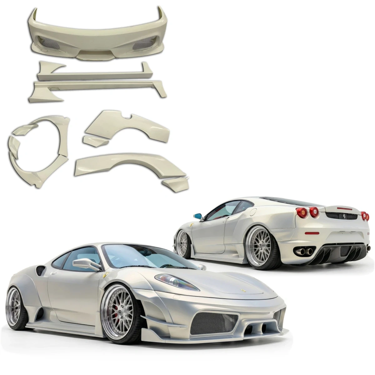 FRP HOM Wide Body Kit > Ferrari F430 2005-2009 - 120530