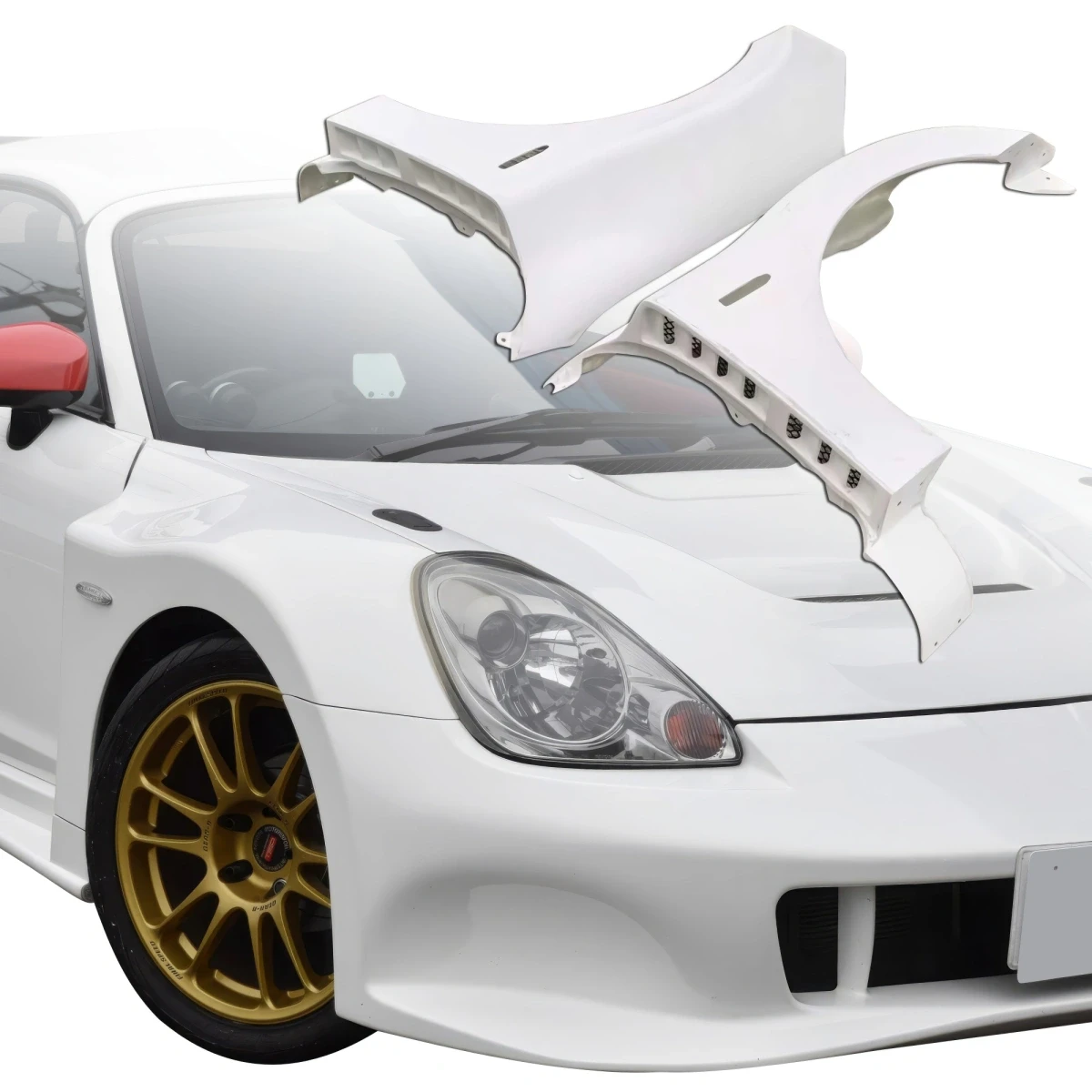 FRP RLES Wide Body Fenders (front) > Toyota MRS MR2 Spyder 2000-2005 - 120543