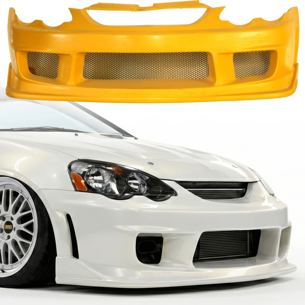 FRP ING v1 Front Bumper > Acura RSX (DC5) 2002-2004 - 120591