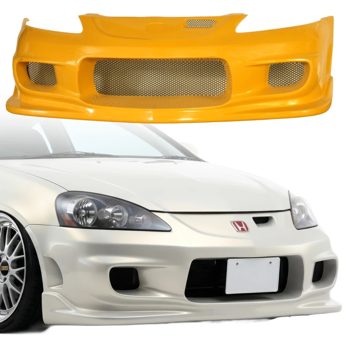 FRP ING v2 Front Bumper > Acura RSX (DC5) 2005-2006 - 120595