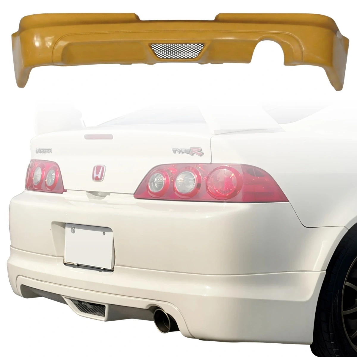 FRP MUGE v2 Rear Lip Valance > Acura RSX (DC5) 2002-2006 - 120604