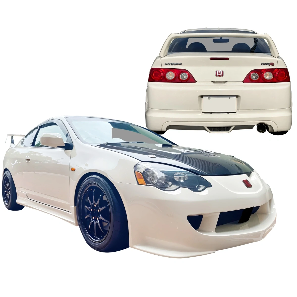 FRP MUGE v2 Body Kit 4pc > Acura RSX (DC5) 2005-2006 - 120605