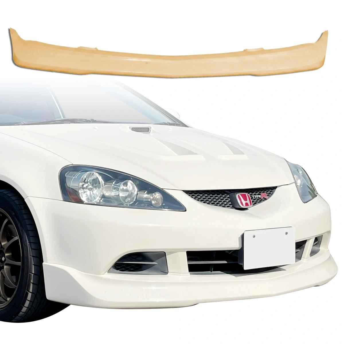 FRP MUGE V3 Front Lip Valance > Acura RSX (DC5) 2005-2006 - 120606