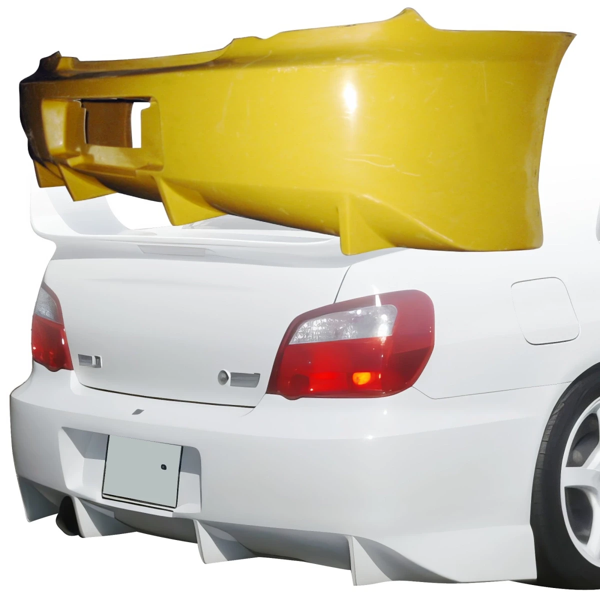 FRP CSPE Rear Bumper > Subaru Impreza WRX 2004-2007 > 4dr Sedan - 120611