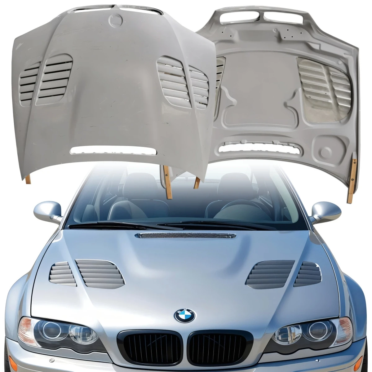 FRP GTR Hood > BMW 325Ci 2001-2006 > 2dr Coupe - 120651
