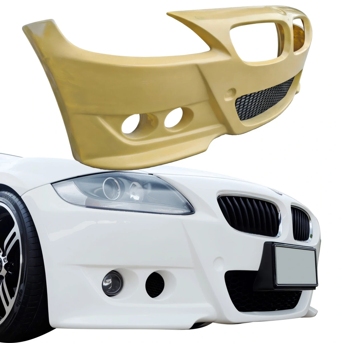 FRP HAM Front Bumper > BMW Z4 (E85 E86) 2003-2008 - 120707