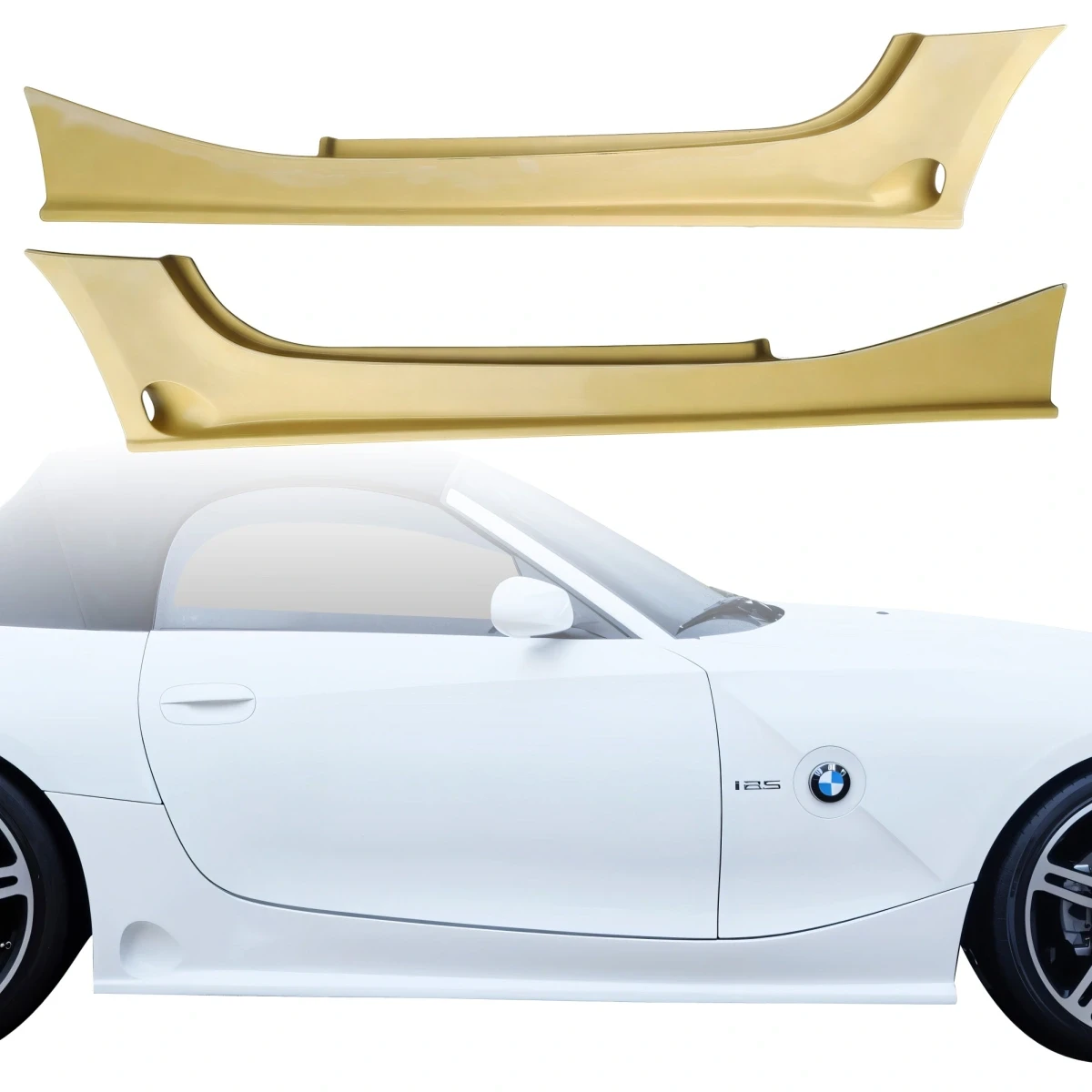 FRP HAM Side Skirts > BMW Z4 (E85 E86) 2003-2008 - 120708