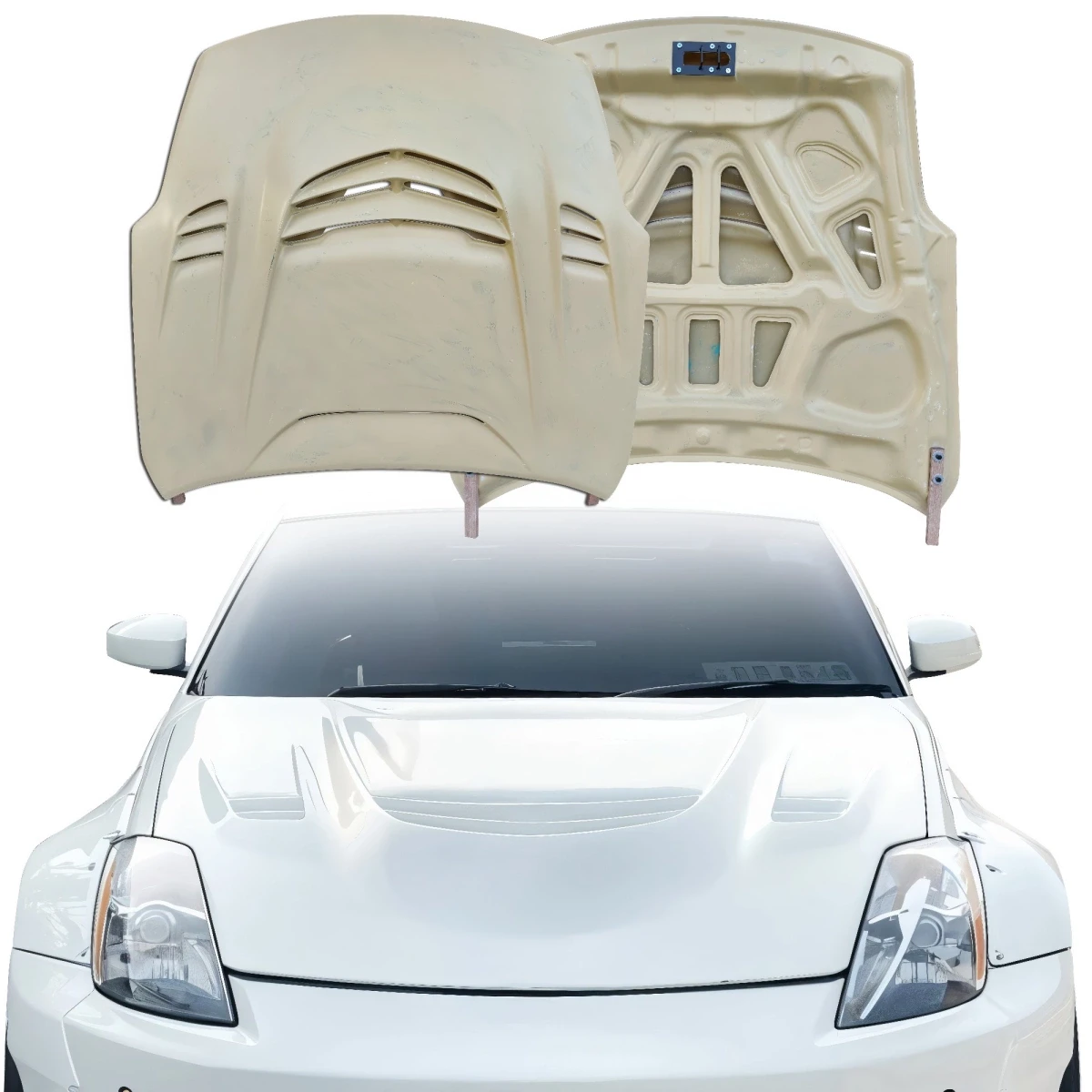 FRP MCRO Hood > Nissan 350Z (Z33) 2003-2008 - 120711
