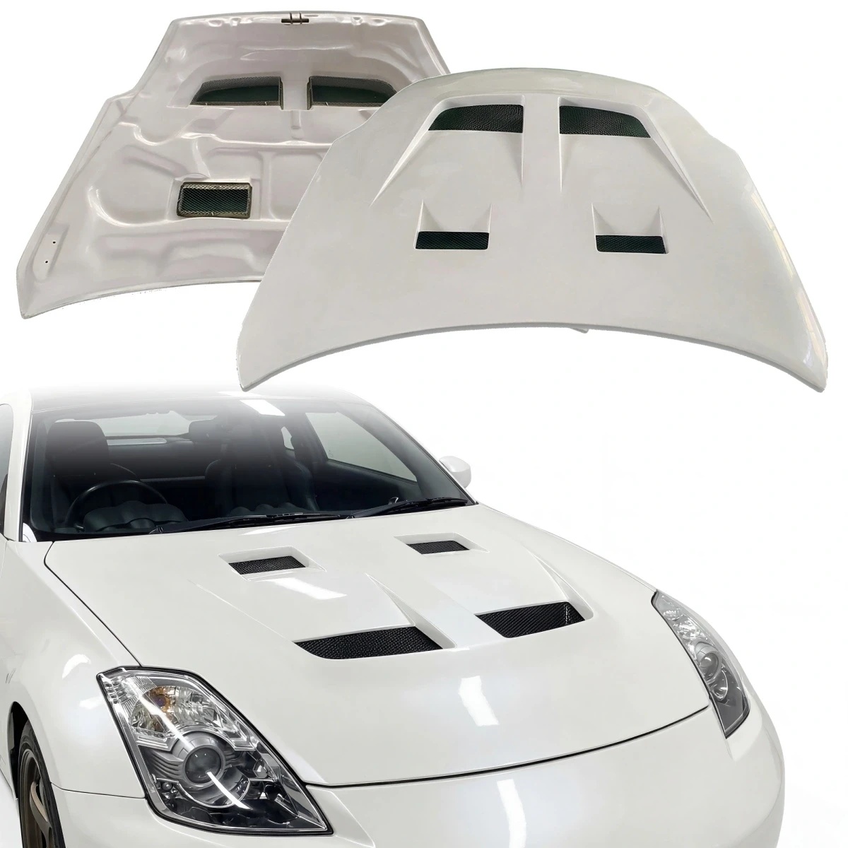 FRP YUH Hood > Nissan 350Z (Z33) 2003-2008 - 120803