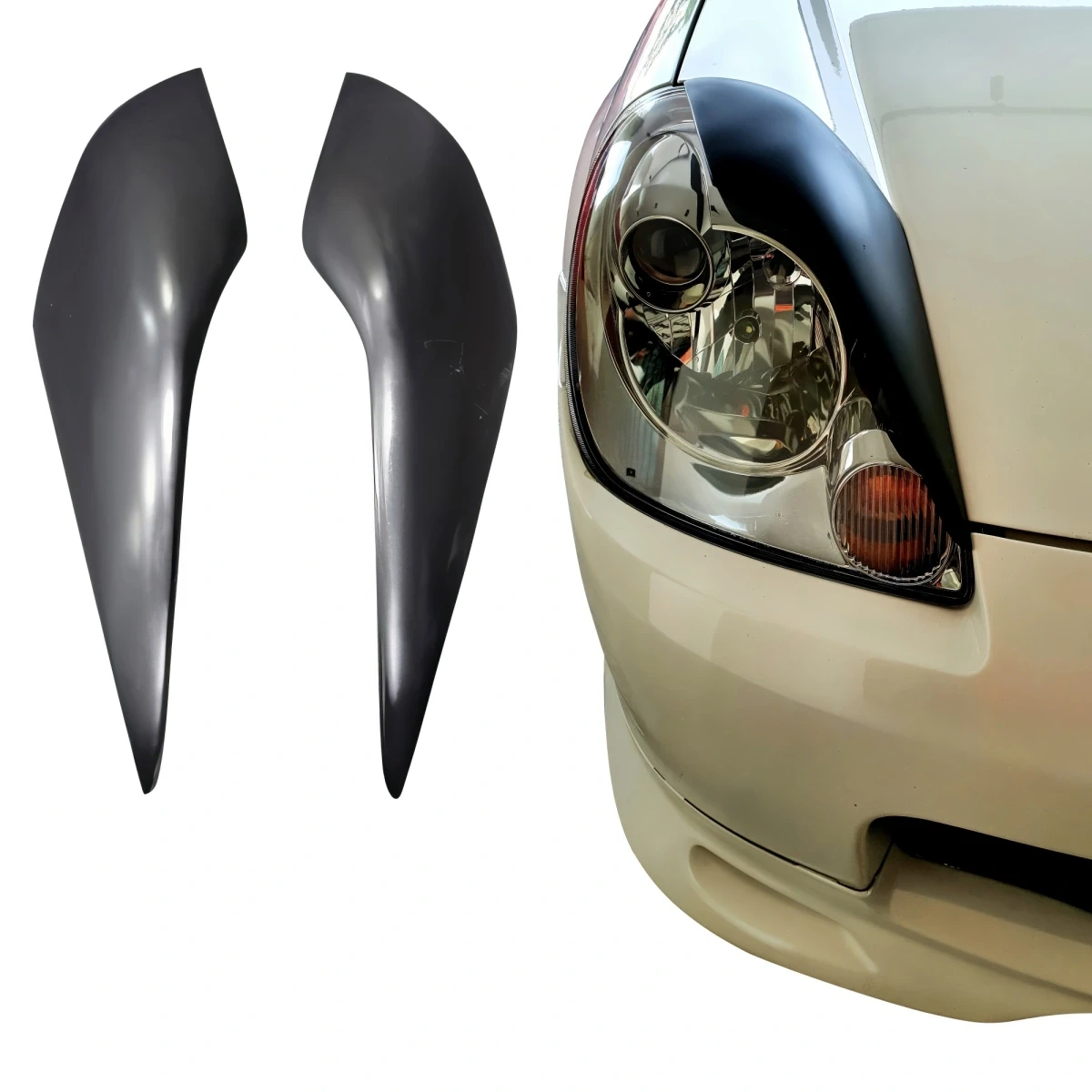 FRP Type-1 Headlight Eyebrow Covers > Toyota MRS MR2 Spyder 2000-2005 - 200066