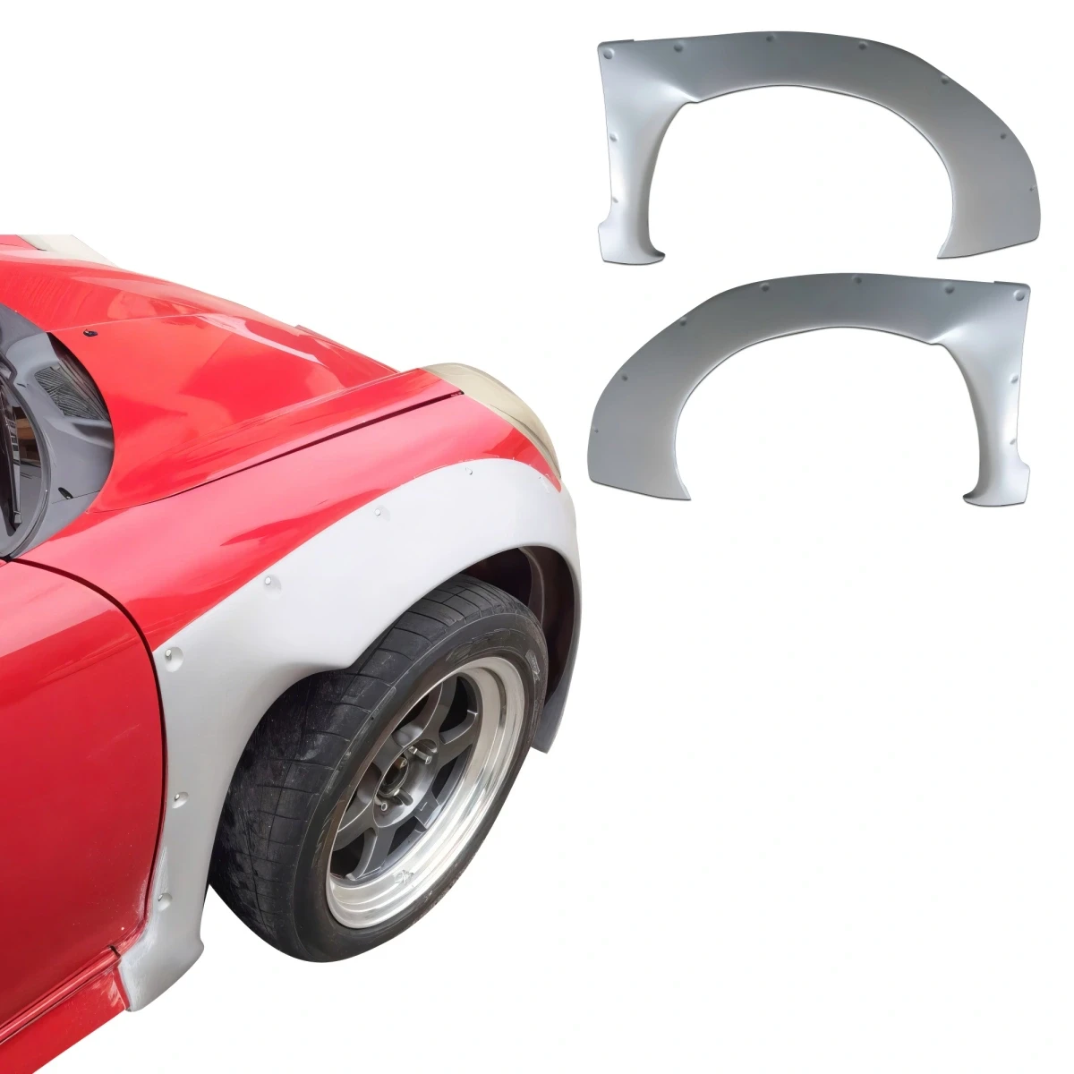FRP TKYO Wide Body Fender Flare (front) > Toyota MRS MR2 Spyder 2000-2005 - 200068