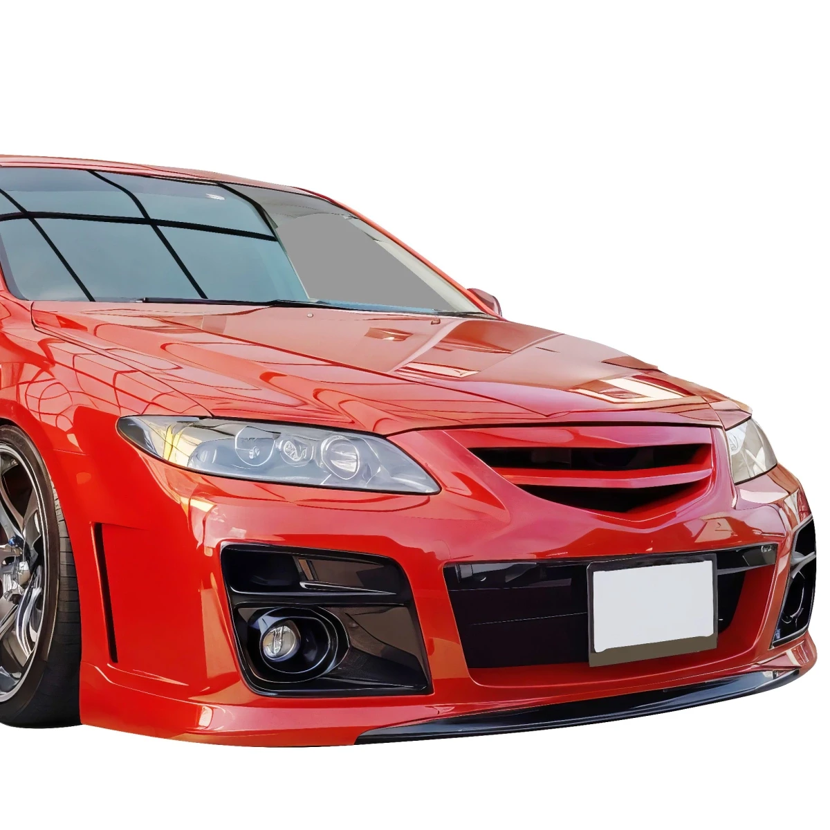 FRP AEXE V1 Front Bumper > Mazda Mazda6 2003-2008 > 4dr Sedan - 200082