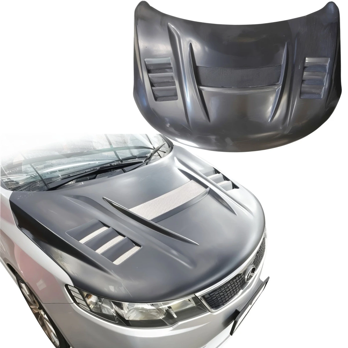 FRP DRM Hood > Kia Forte 2010-2013 - 200104