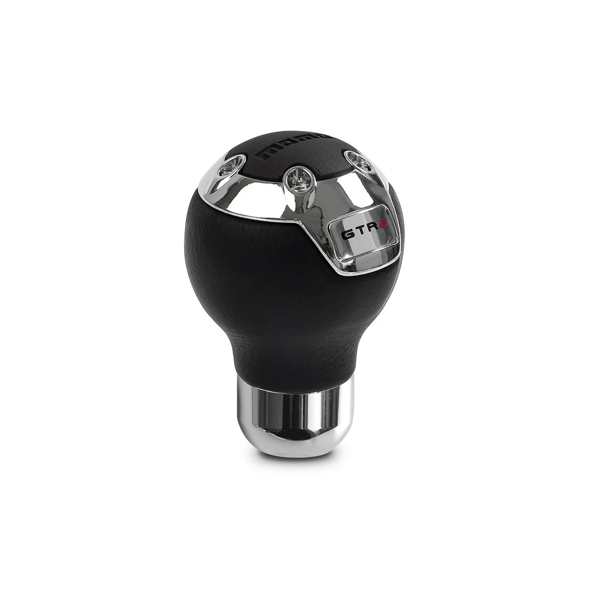 Momo - GTR2 Black Leather Gear Changer Street Shift Knobs