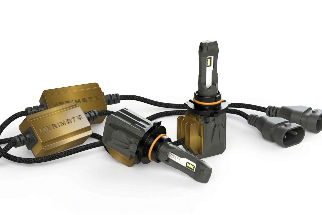 Morimoto 2Stroke 3.0 LED Headlight Bulbs; High Beam; 9005 (15-23 F-150 w/ Factory Halogen Headlights)