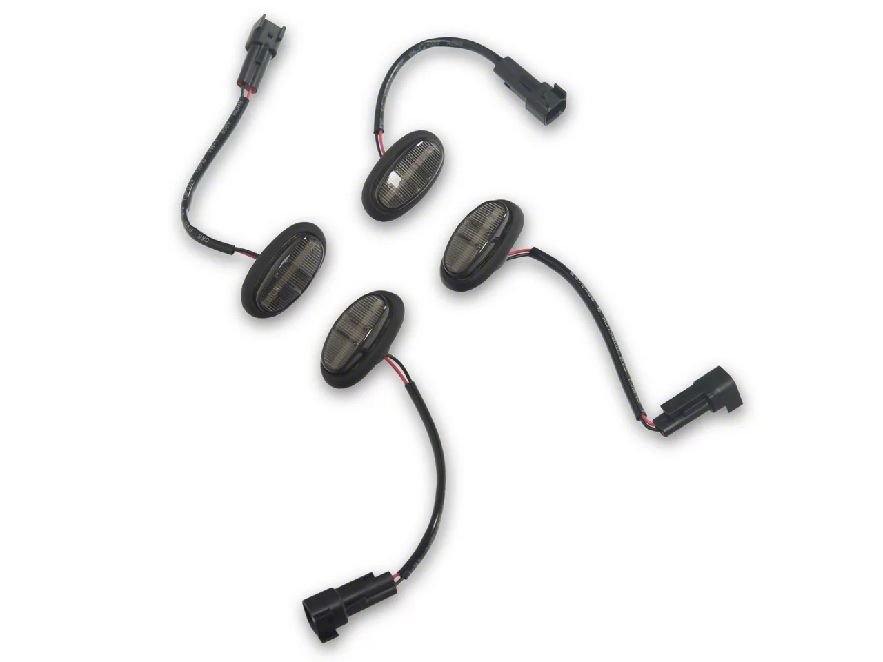 Morimoto XB LED Side Marker Lights; Smoked (09-14 F-150)