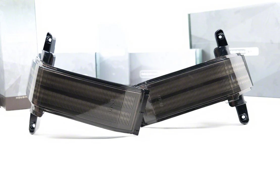 Morimoto XB Sequential LED Side Mirror Lights; Smoked (14-18 Silverado 1500)