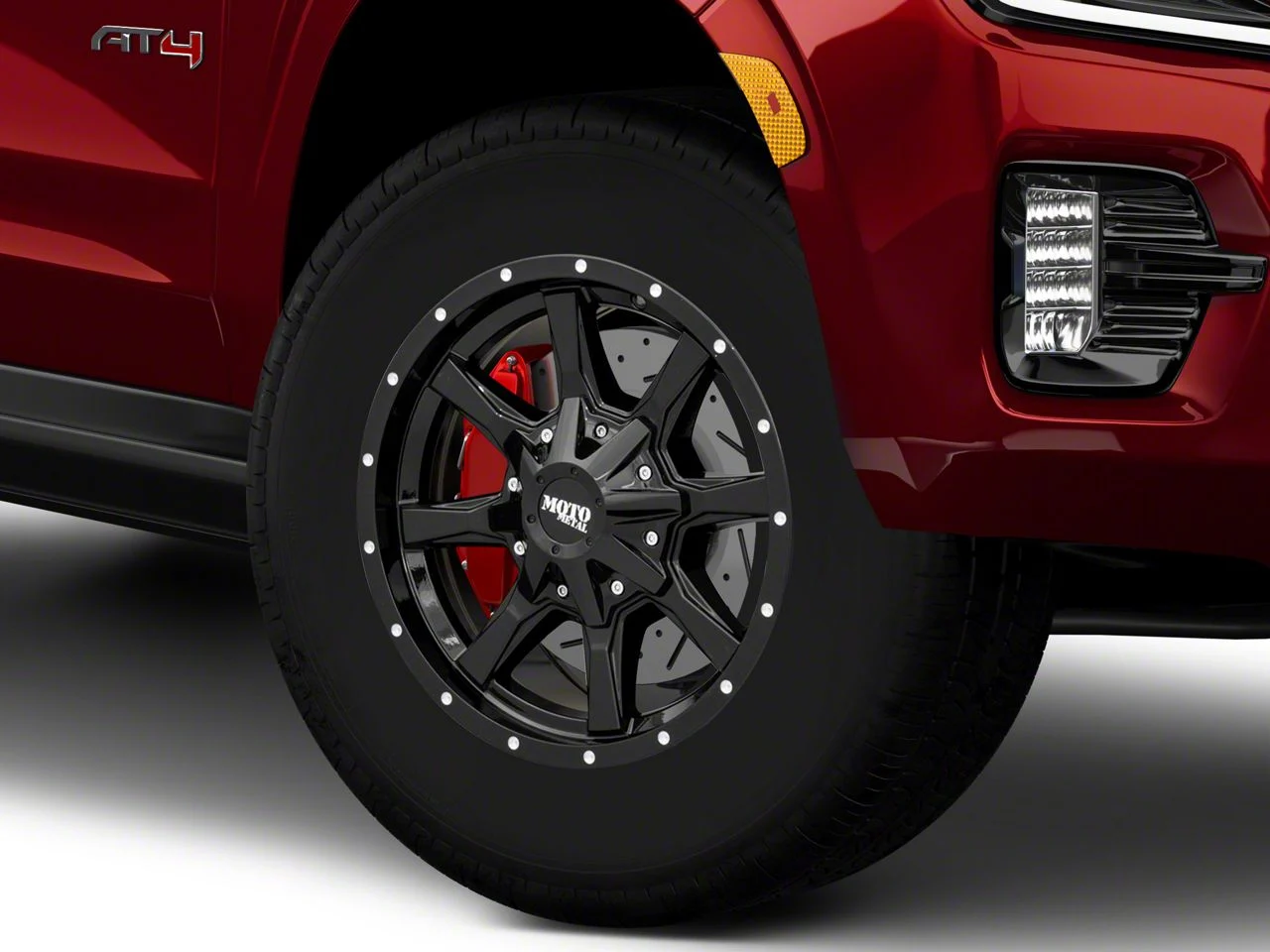 Moto Metal MO970 Gloss Black Milled 6-Lug Wheel; 18x9; 18mm Offset (21-26 Yukon)