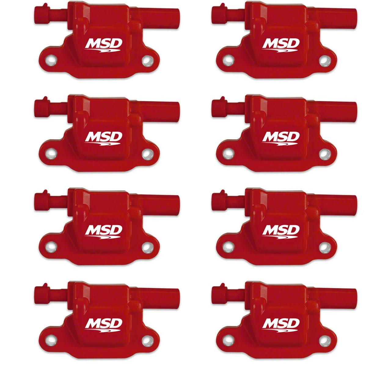 MSD Blaster Series Ignition Coils; Red (05-06 5.3L Sierra 1500)