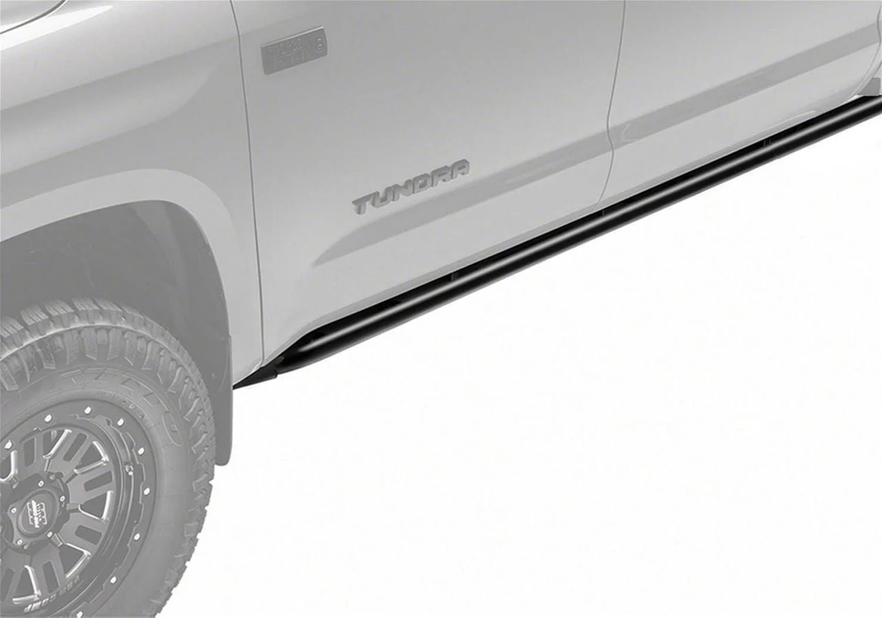 N-Fab Cab Length Rock Rails; Textured Black (19-24 RAM 1500 Quad Cab)