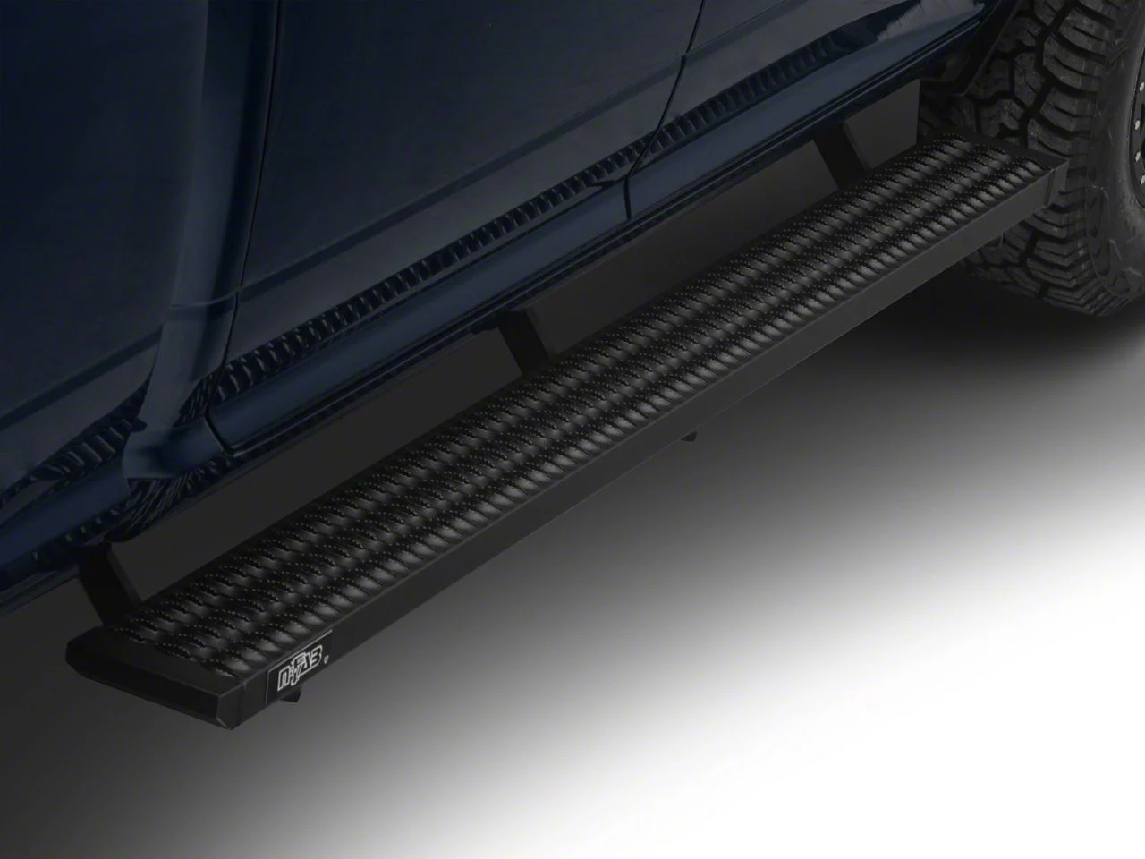 N-Fab Growler Fleet Sure Grip Running Boards; Textured Black (19-26 RAM 3500 Crew Cab)