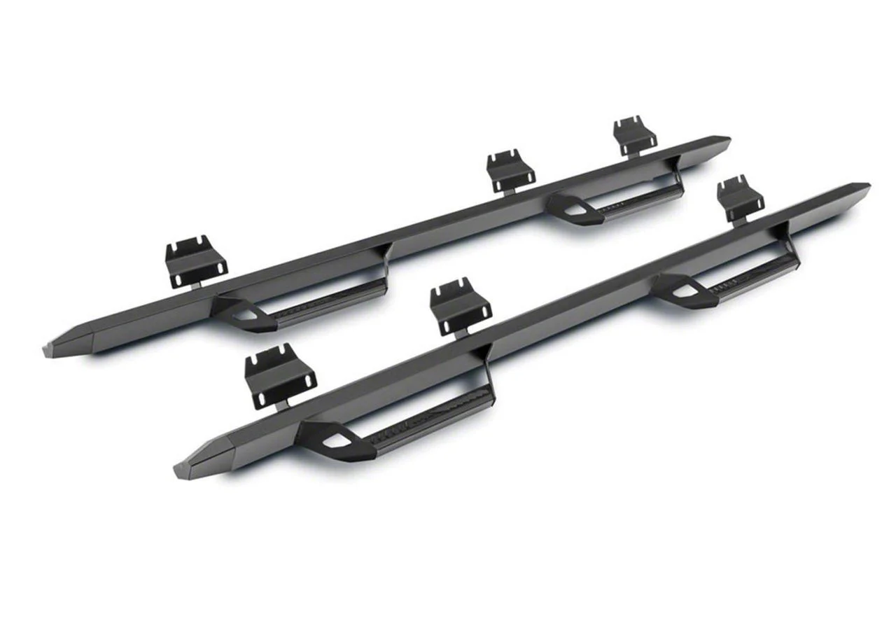 N-Fab Predator Pro Nerf Side Step Bars; Textured Black (19-26 RAM 3500 Crew Cab)